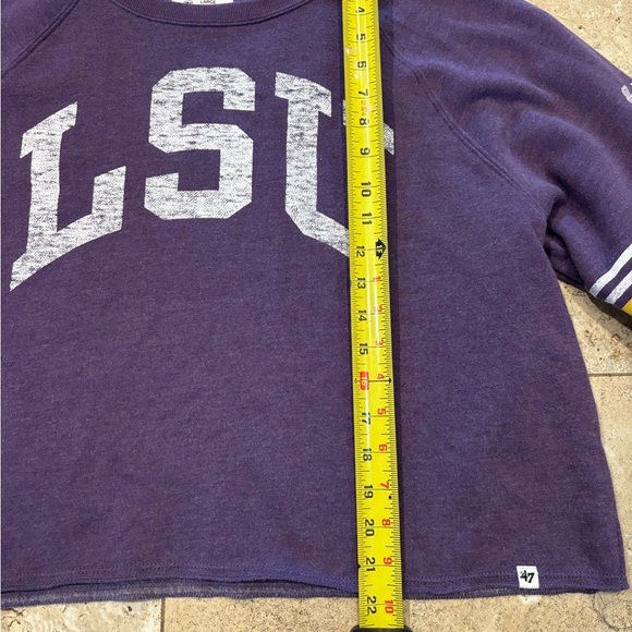 LSU cropped sweatshirt - 47 - Picture 6 of 9